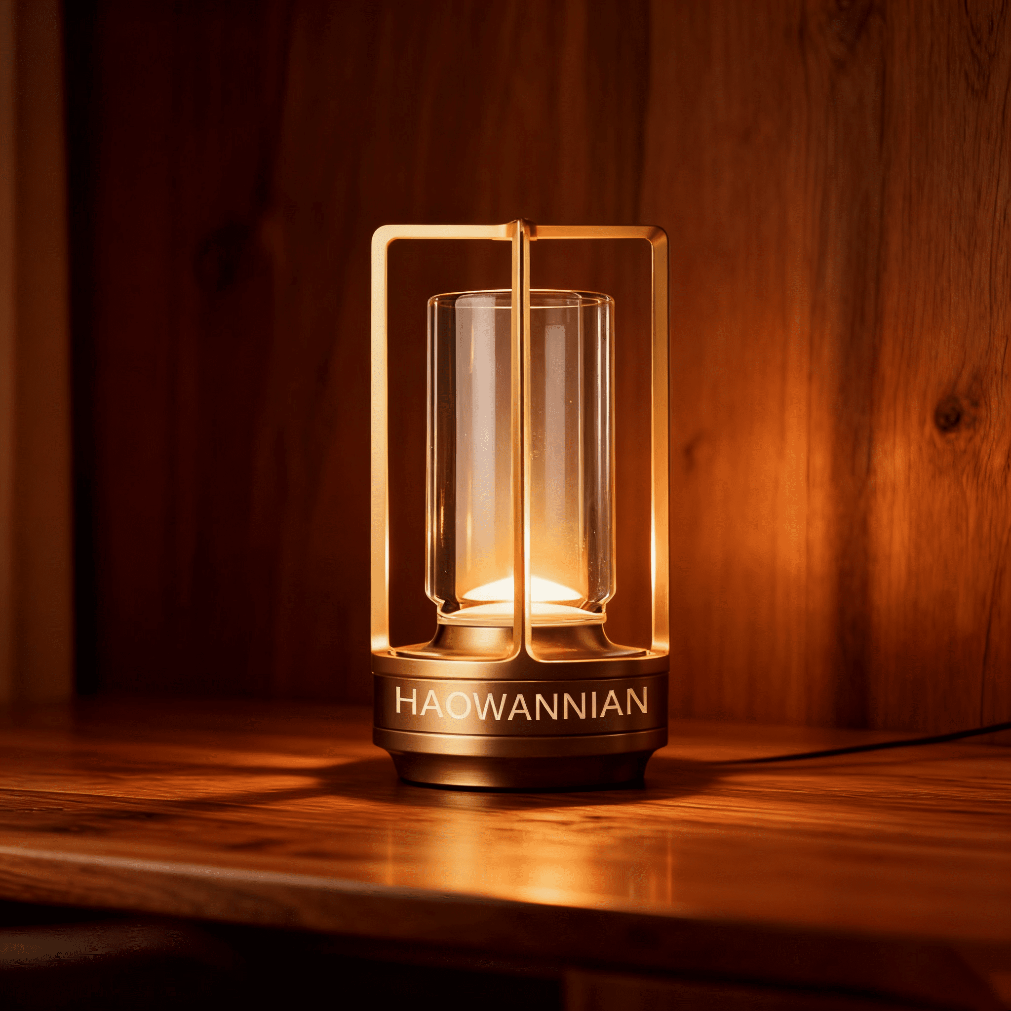 gold decorative table night lamp