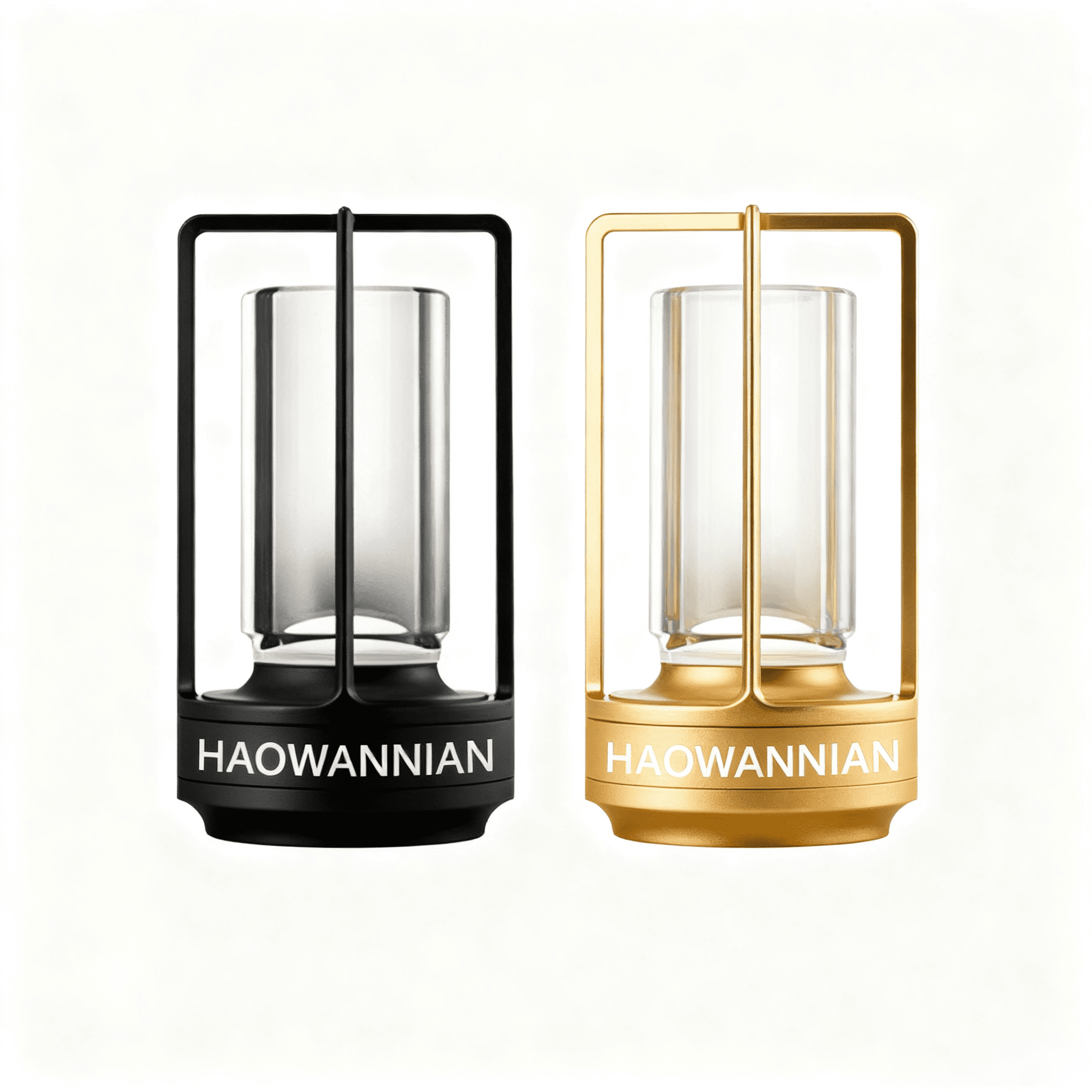 black decorative table night lamp