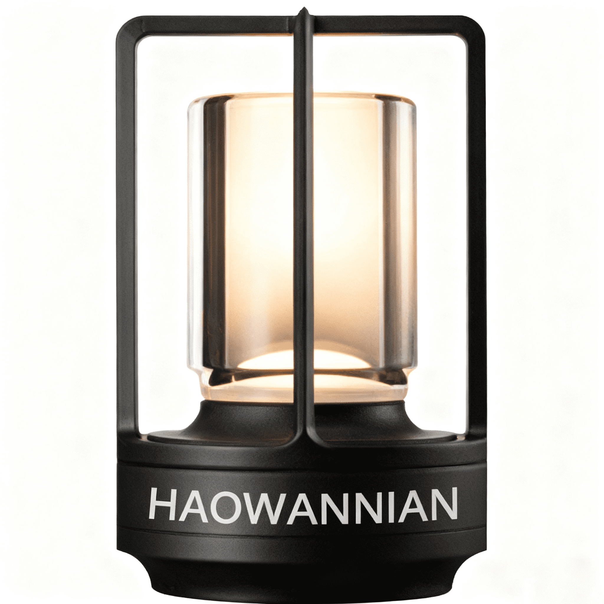 black decorative table night lamp