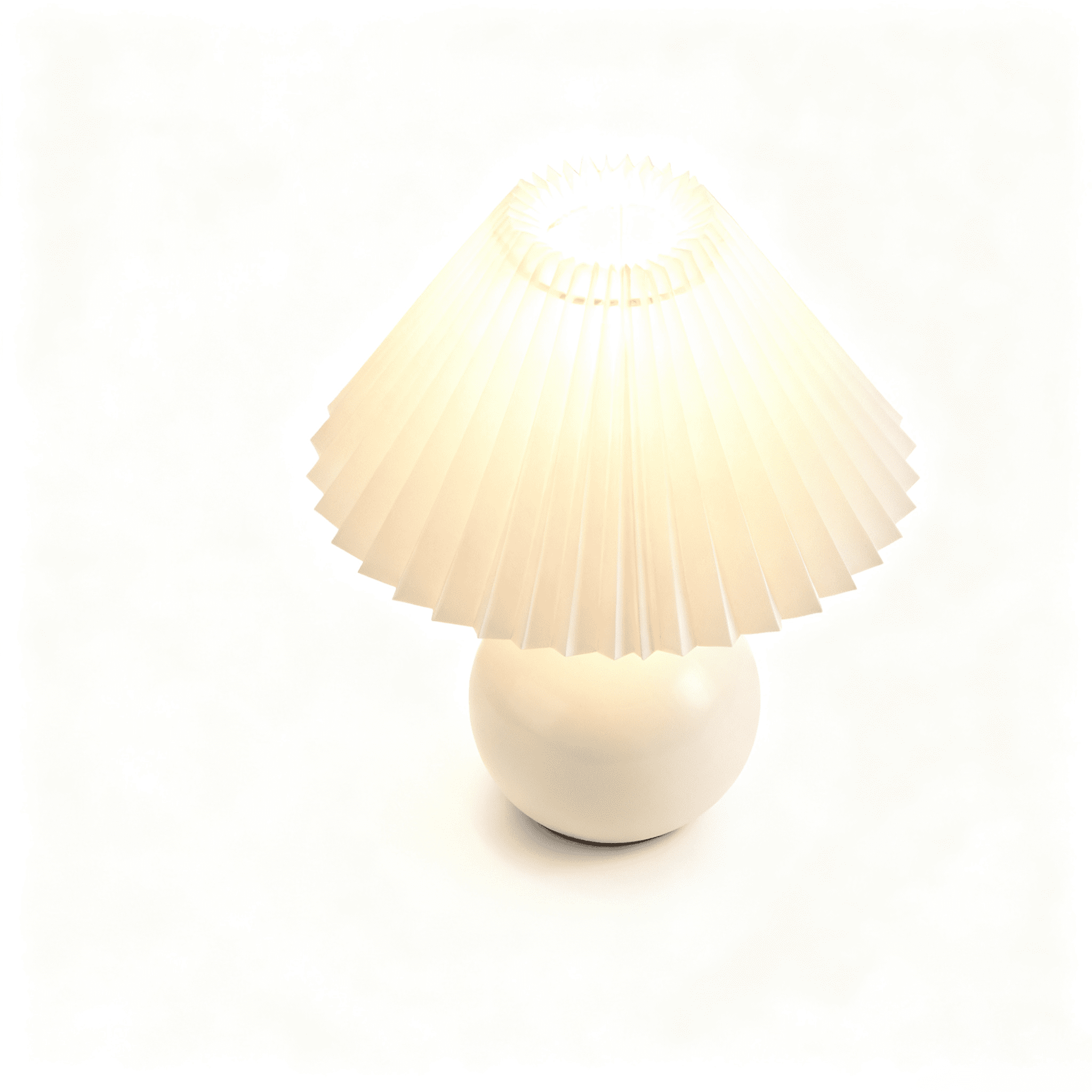 beige creative ceramic night lamp
