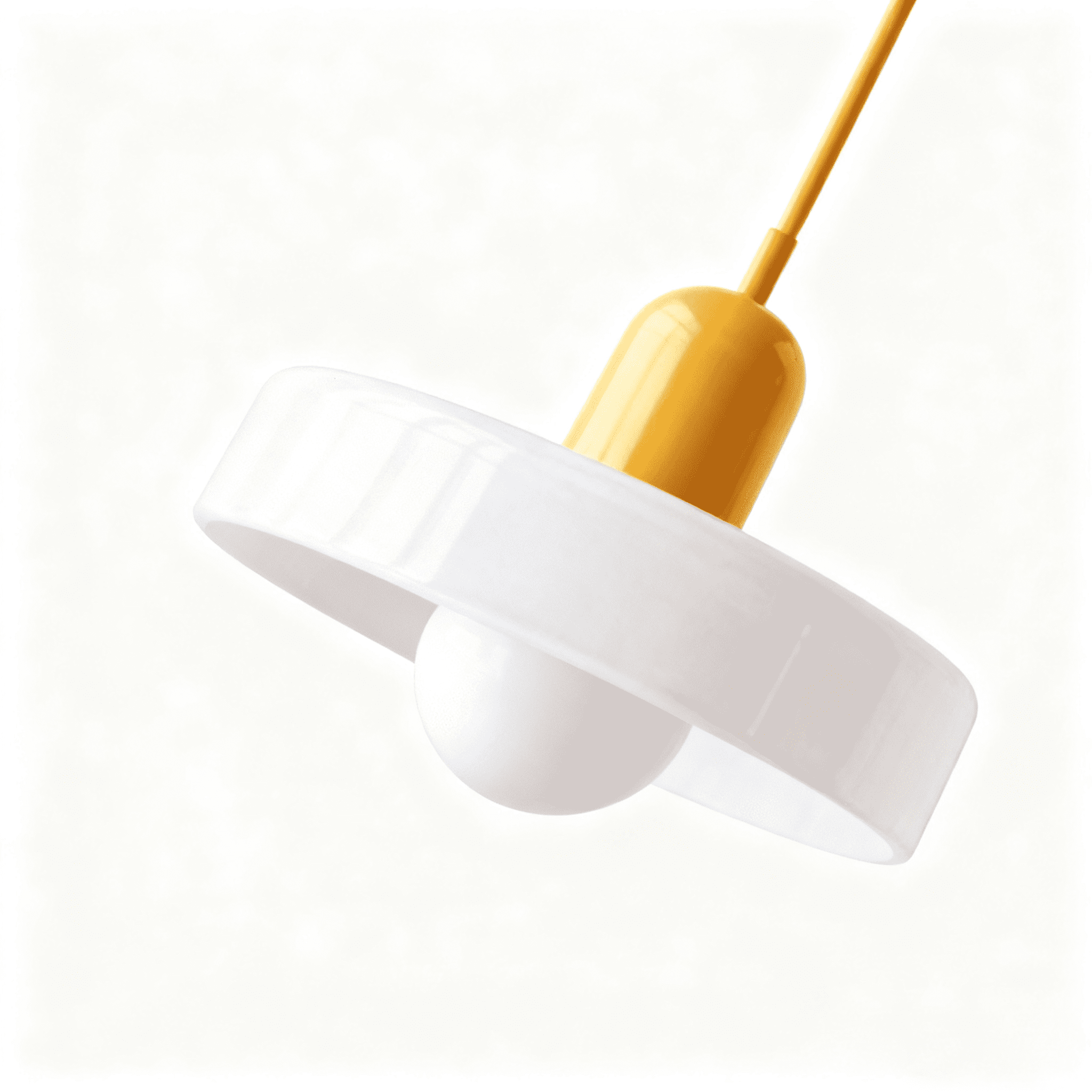 yellow chandelier pendant light