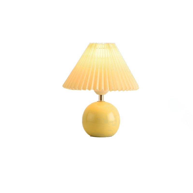 beige creative ceramic night lamp