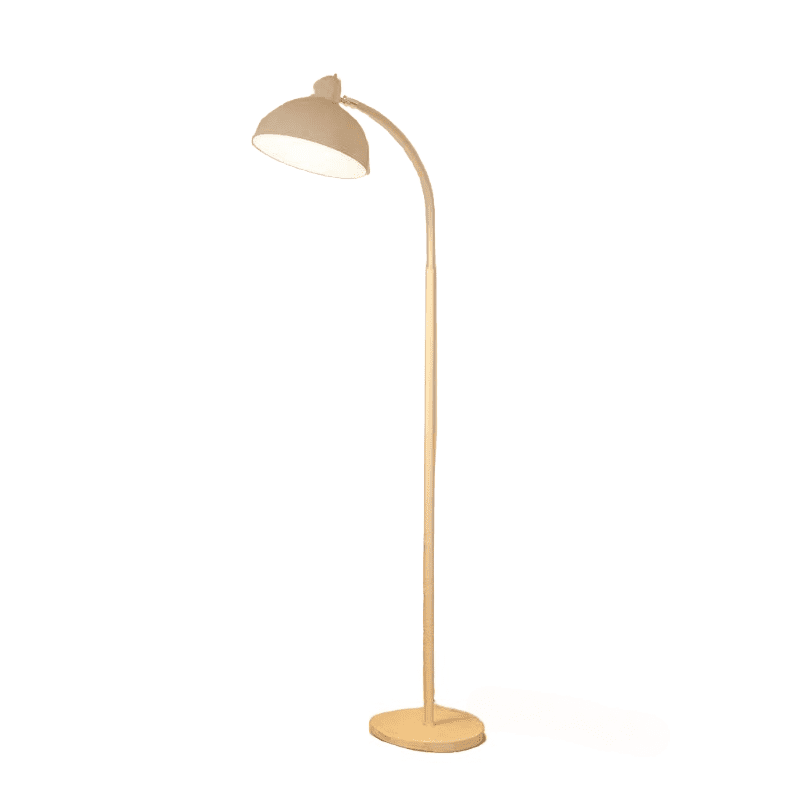 nordic cream style floor lamp