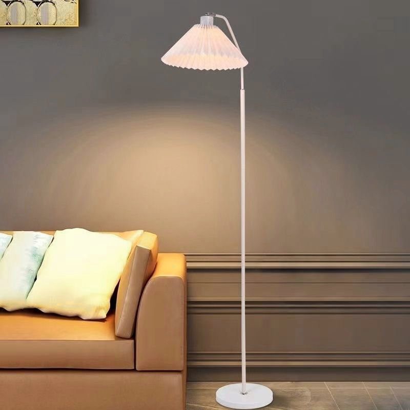 pink american style floor lamp