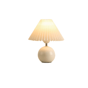 beige creative ceramic night lamp