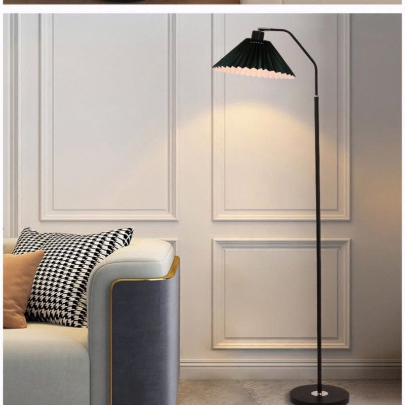 pink american style floor lamp