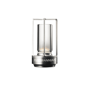 silver decorative table night lamp